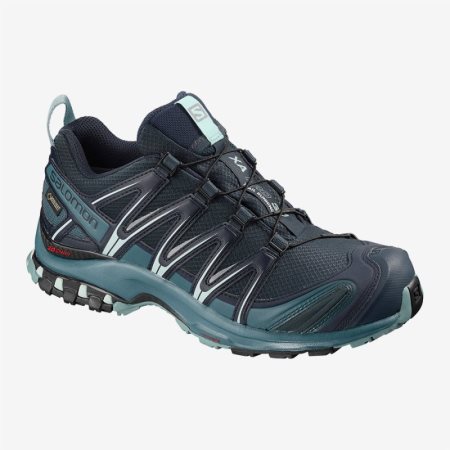 Salomon XA PRO 3D GTX W Wanderschuhe Damen Navy [5KIV-K]